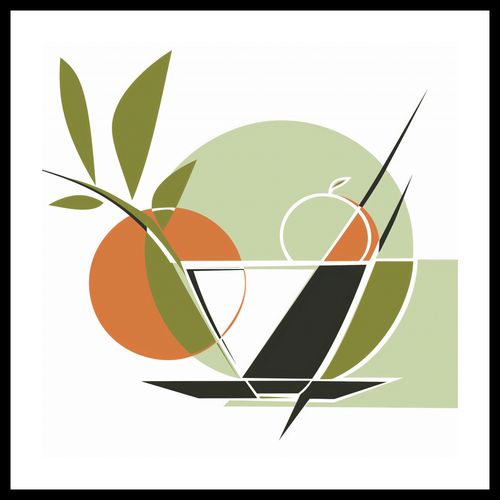 Plakat 60x60cm Owocowa Herbata na Arena.pl