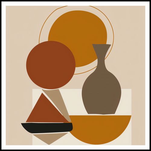 Plakat 100x100cm Geometryczna Utrata na Arena.pl