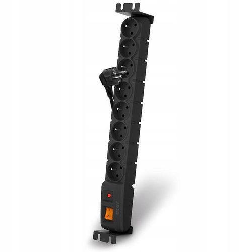 Listwa ACAR S8 FA Rack (3 m) Czarny na Arena.pl