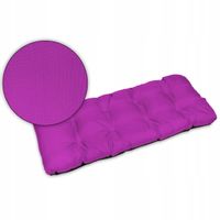 Poduszka na ławkę ogrodową huśtawkę 100x50 fuksja