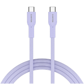 canyon kabel onwire 60cl c-c 60w  w oplocie 1m fioletowy