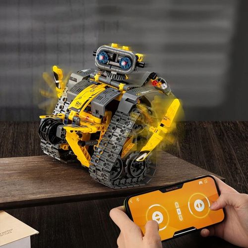 PROGRAMOWALNY ROBOT ZESTAW KONSTRUKCYJNY APP I PILOT KONTROLA DLA DZIECI na Arena.pl