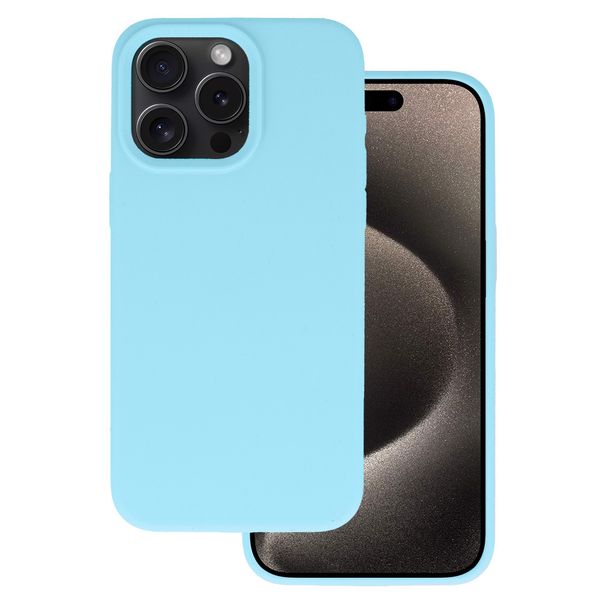 Silicone Lite Case do Iphone 14 Pro Max jasnoniebieski zdjęcie 1