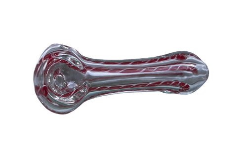 Krótka Cygarniczka Lufka Fifka Gruba Przezroczysta w Czerwone Paski na Arena.pl