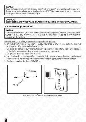 Domofon EURA ADP-51A3 Biały na Arena.pl
