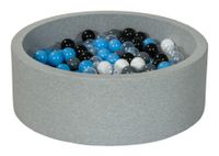 Suchy basen dla dziecka z piłeczkami 300szt RÓŻNE KOLORY PIŁEK MEGA ZESTAW