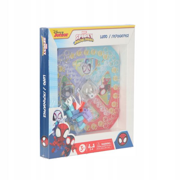 Gra Ludo Chińczyk Spiderman Pop Up zdjęcie 2