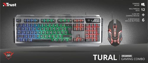 Trust GXT 845 Tural Gaming combo na Arena.pl