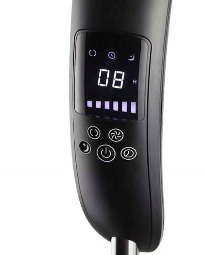 LCD WIATRAK PODŁOGOWY WENTYLATOR STOJĄCY PILOT XXL SOLIDNY I MOCNY SCHILD na Arena.pl