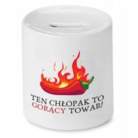 Skarbonka Dla Chłopaka To Gorący Towar Prezent Z Nadrukiem Ze Zdjęciem