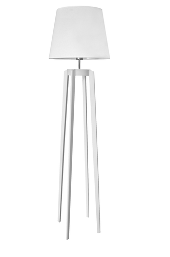 Lampa podłogowa FOGO drewno E27 na Arena.pl