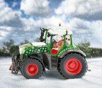 Siku 3224 Świąteczny traktor Fendt 728 Vario z figurką Św. Mikołaja