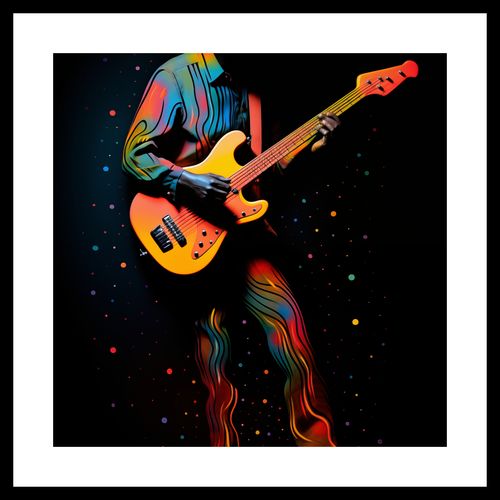 Plakat 30x30cm Barwna Melodia na Arena.pl
