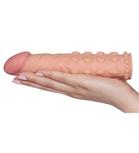 Realistyczna przedłużka z wypustkami na Arena.pl