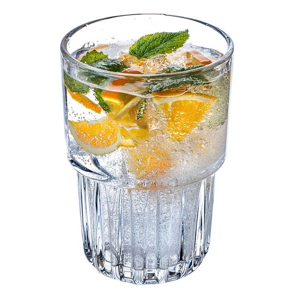 4x KADAX Szklanki Do Napojów Zimnych 320ml Zestaw Szklanek zdjęcie 9