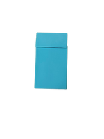 Błękitne Silikonowe Etui na Papierosy SLIM na Paczkę Cienkich Papierosów