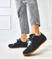 Czarne sneakersy z podwójnym sznurowaniem Casey 38