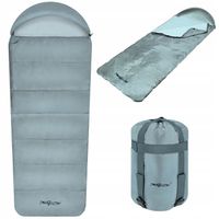 ŚPIWÓR TURYSTYCZNY KEMPINGOWY MUMIA KOŁDRA TURYSTYCZNA CIEPŁY LEKKI