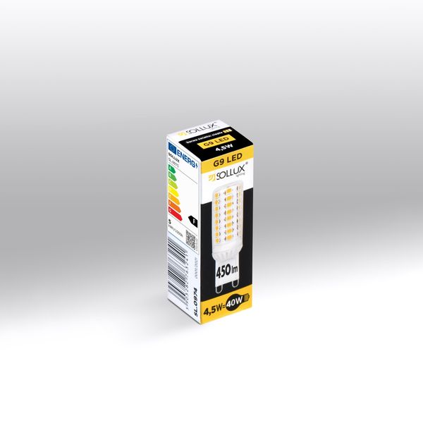 Żarówka LED G9 3000K 4,5W 450lm zdjęcie 3