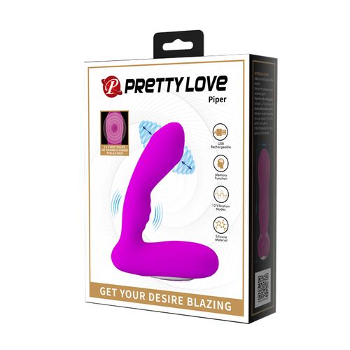 pretty love  piper, 12 vibration functions 12 pulse wave settings na Arena.pl