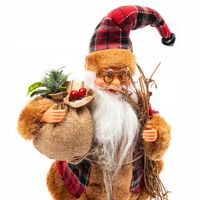 ŚWIĘTY MIKOŁAJ FIGURKA OZDOBA ŚWIĄTECZNA BOŻE NARODZENIE DEKORACJA PREZENT