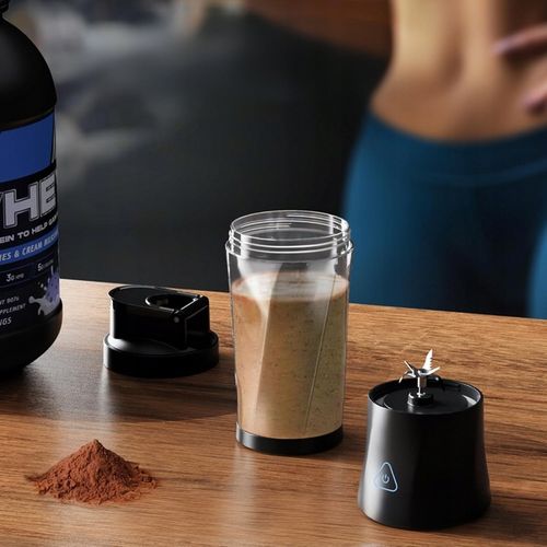 BLENDER KIELICHOWY DO SMOOTHIE KOKTAJLI RĘCZNY Bezprzewodowy USB PRZENOŚNY na Arena.pl