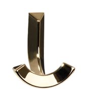 Nowoczesny wieszak Schwinn Z093 złoty połysk