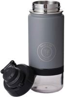 butelka na wodę metalowa bidon 300ml szary