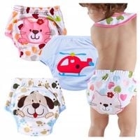 3 x MAJTKI TRENINGOWE dla dzieci do nauki sikania do nocnika pieluchy 3 szt