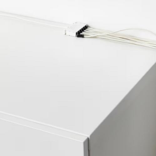 Sterownik LED z przewodem 6 wejść listwy oświetlenie 19W IKEA ANSLUTA biały na Arena.pl