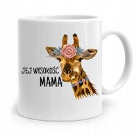 Kubek Prezent Dla Mamy Matki Jej Wysokość Mama Z Nadrukiem Ze Zdjęciem