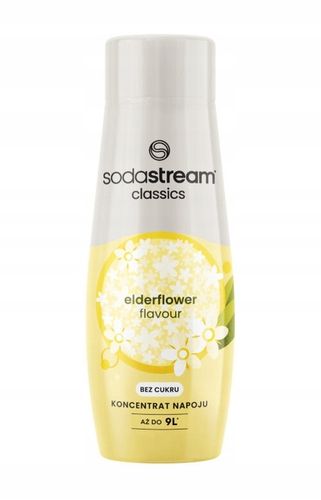 Zestaw Syrop do wody SodaStream Elderflower Bez cukru 3x440ml +Torba GRATIS na Arena.pl