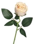 RÓŻA POJEDYNCZA JAK ŻYWA DUŻA 50CM SATYNOWA SZTUCZNE KWIATY RÓŻE