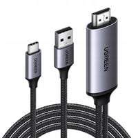 UGREEN ADAPTER HDMI USB-C 4K 60HZ 5V 1A DO LAPTOPÓW I MONITORÓW