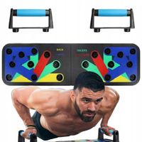 DESKA UCHWYTY DO POMPEK ĆWICZEŃ PLATFORMA WIELOFUNKCYJNA SIŁA 14w1