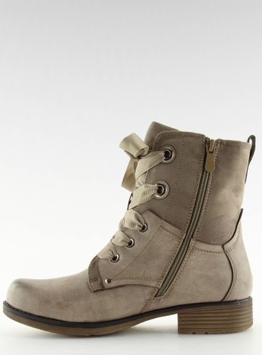 Botki workery beżowe 17103-13 KHAKI - 41 na Arena.pl
