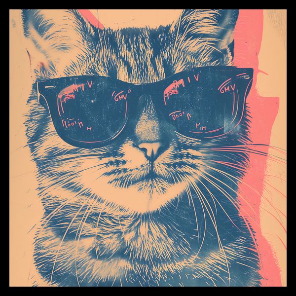 Plakat 30x30cm Trendsetter zdjęcie 2