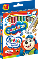 KREDKI W OPRAWIE DREWNIANEJ JUMBO 12 BAMBINO