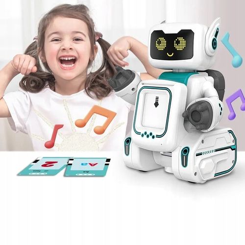 Interaktywny Robot z Fiszkami do Nauki Zdalnie Sterowany Pilotem Gra Chodzi na Arena.pl