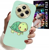 ETUI DO XIAOMI REDMI 14C 4G - SŁODKIE ŻÓŁWKI WZORY DLA DZIECI + SZKŁO