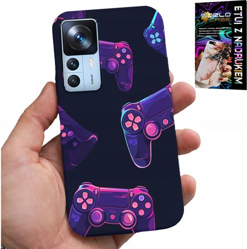 ETUI DO XIAOMI 12T / 12T PRO - CASE DLA GRACZA, WZORY Z GIER + SZKŁO na Arena.pl