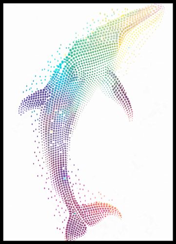 Plakat 50x70cm Spektrum Oceanu na Arena.pl