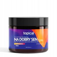 Żelki CBD konopne Topical Wiśniowe z melatoniną na sen forte 90g + GRATISY