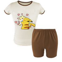 Krótka Piżama dziecięca Pokemon Eevee