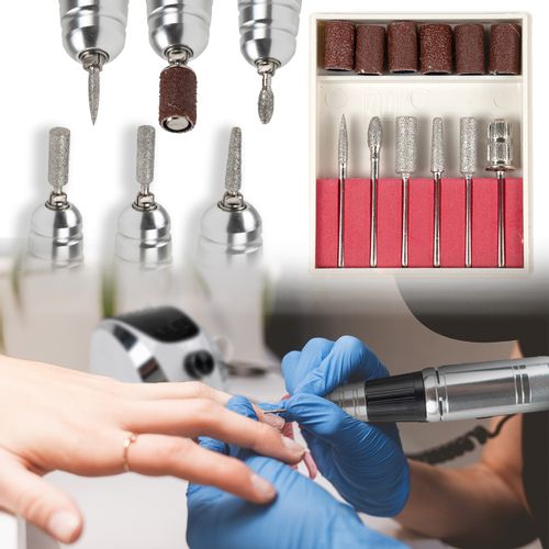 Profesjonalna Frezarka do Paznokci 68W + Frezy na Arena.pl