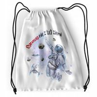 Plecak Dla Synowej Sportowy Szkolny Worek Torba Z Nadrukiem Ze Zdjęciem