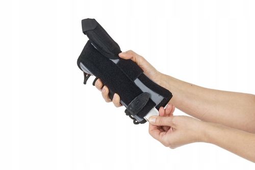 ORTEZA NADGARSTKA STABILIZATOR DŁONI RĘKI Z UJĘCIEM KCIUKA SZYNA STABILNA na Arena.pl