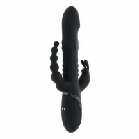 evolved big bunny energy black - wielofunkcyjny model silikonowy