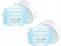 2x Krem Nawilżający Dermedic Hydrain 3 Dzień i Noc 50ml Zestaw Skóra
