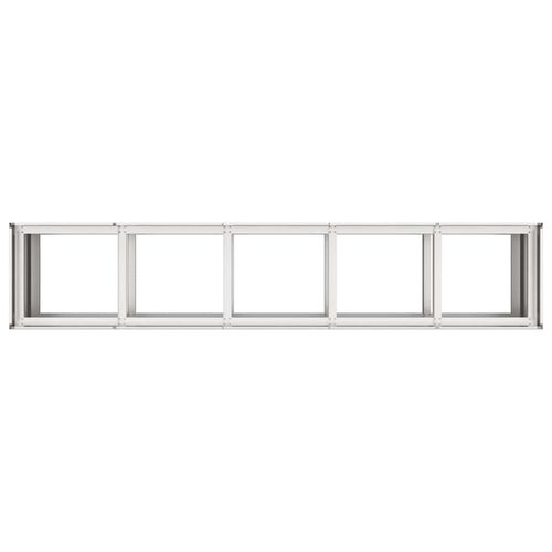 Doniczka 200x40x80 cm Stal nierdzewna na Arena.pl